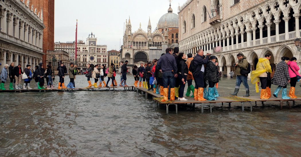 Floods Swamp Venice as Severe Weather in Italy Kills at Least 9 One
