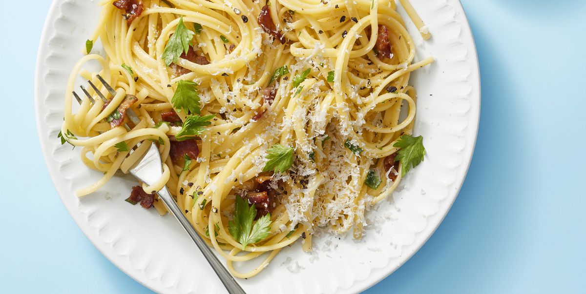 Best Linguine Carbonara Recipe How to Make Linguine Carbonara One