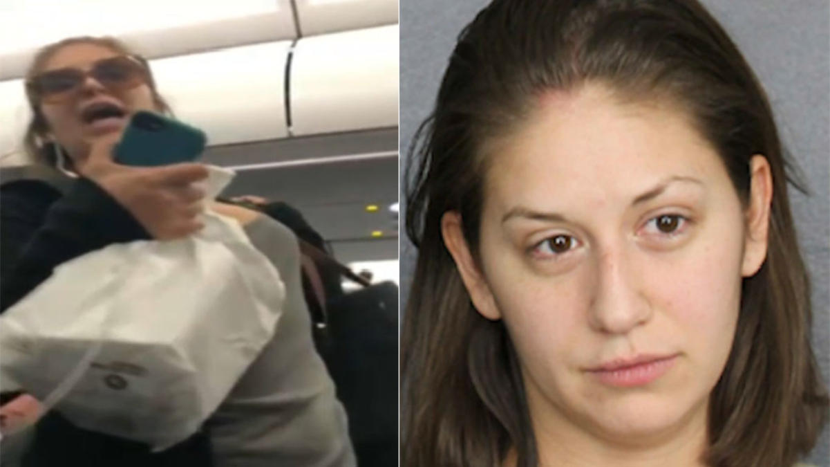 Ny Woman Kicked Off Plane After Spitting Shouting Police One World Media News 